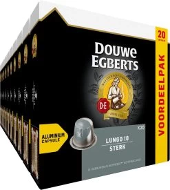 Douwe Egberts Lungo Sterk (10) - 10 X 20 Koffiecups