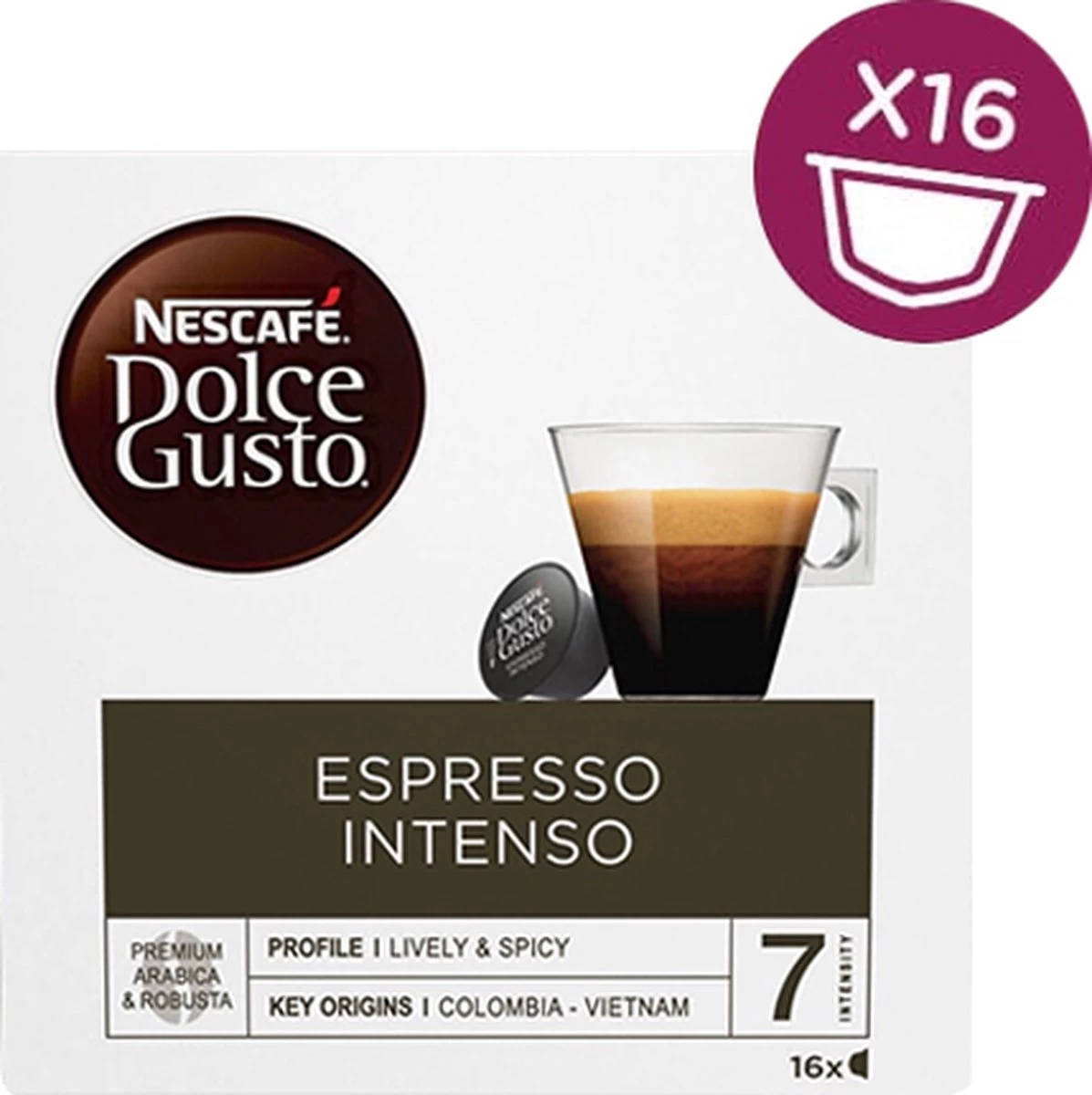 Nescafé Dolce Gusto Espresso Intenso Cups - 3 X 16 Stuks - Afbeelding 4