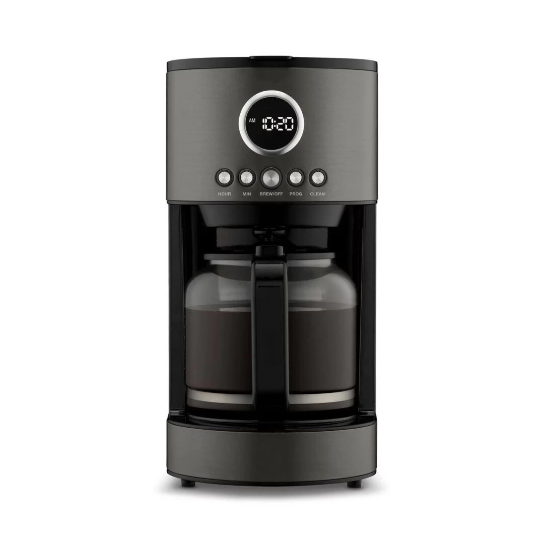 12 Cup Coffeemaker , Stainless Steel Black - Afbeelding 5