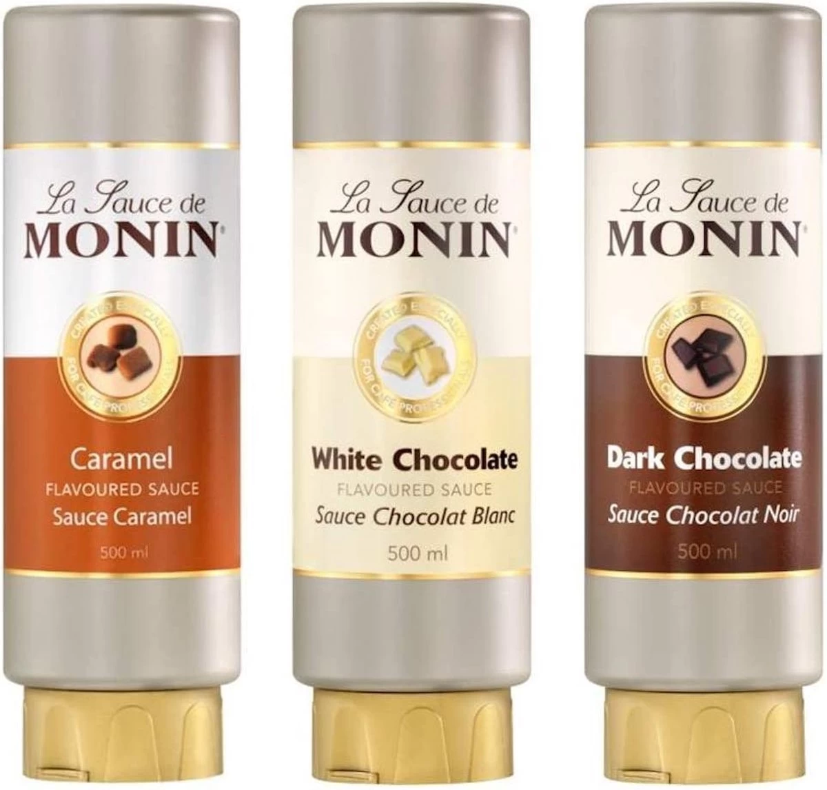 Monin Dessert Topping Dark Chocolate - 50 Cl - Afbeelding 3