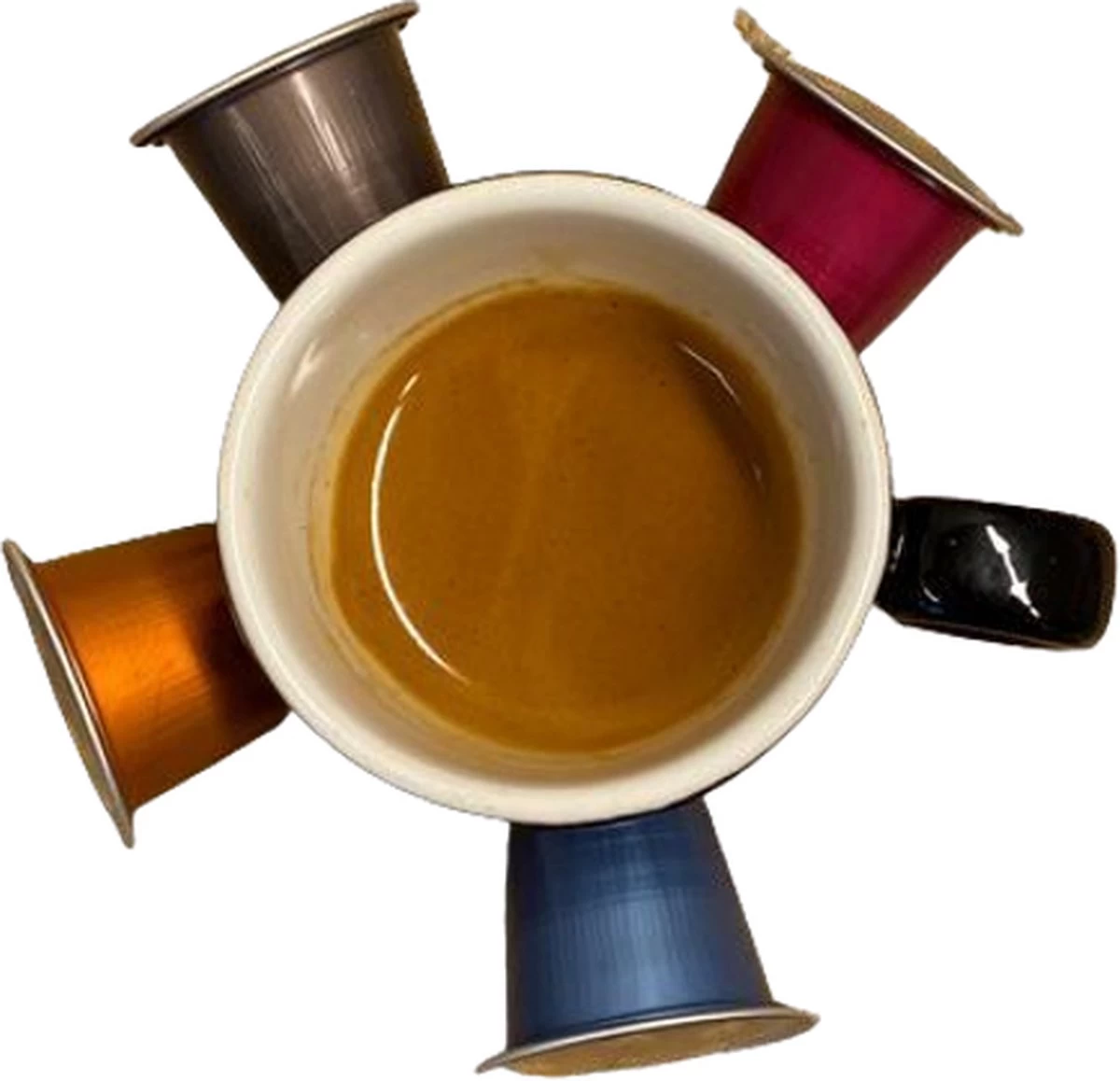 100 Capsules Epic Coffee - Lungo - Nespresso® Compatible Aluminium Capsules - RFA Keurmerk - Doos 100 Stuks - Afbeelding 5