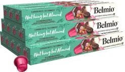 Belmio Koffiecups - NUTHING BUT ALMOND Capsules Nespresso Compatible - 120 Stuks