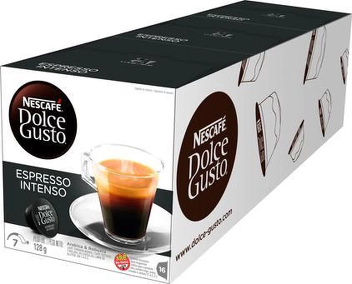 Nescafé Dolce Gusto Espresso Intenso Cups - 3 X 16 Stuks - Afbeelding 5