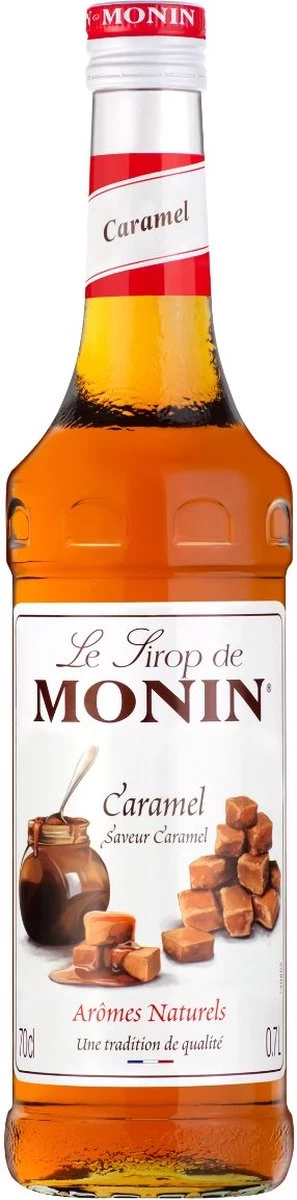 Monin Caramel Karamel 70cl Koffiesiroop Met 1x Monin Pompje - Afbeelding 3