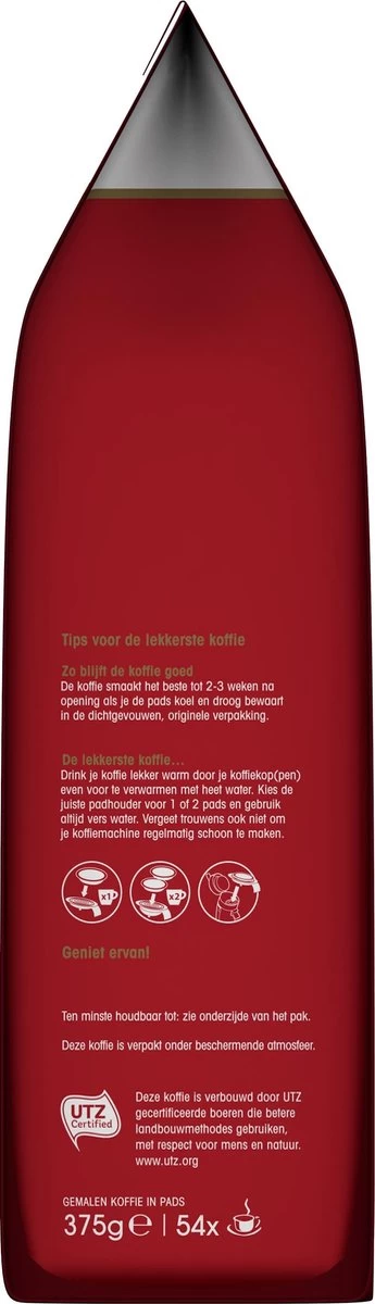 Douwe Egberts Aroma Rood Koffiepads - 4 X 54 Pads - Afbeelding 5