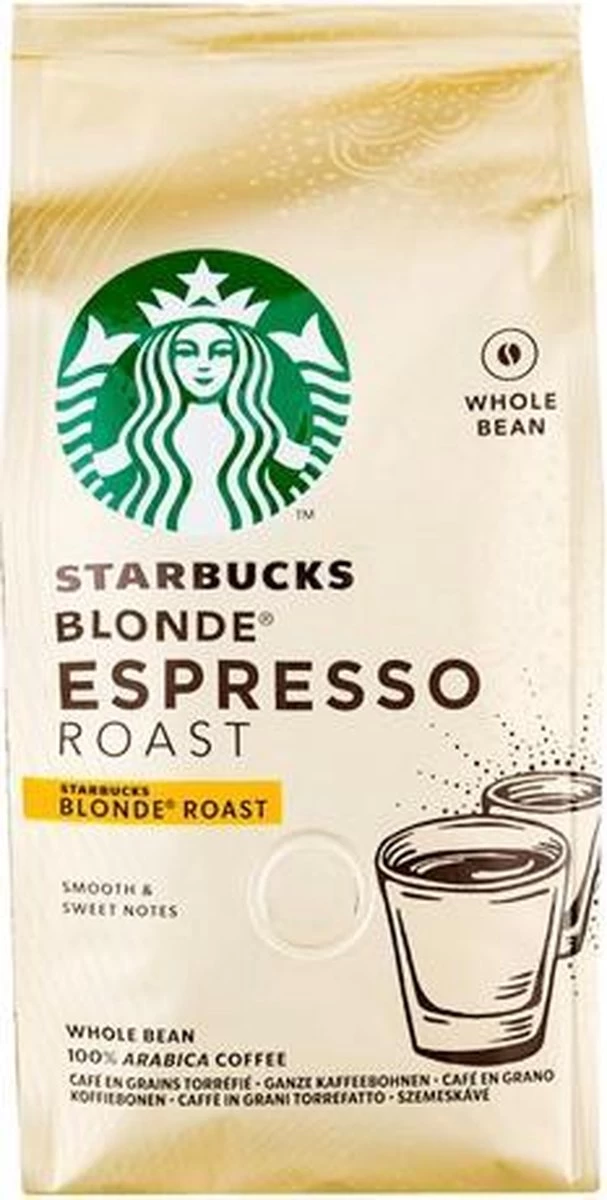 Starbucks Blonde® Espresso Roast - Koffiebonen - 200 Gram - Afbeelding 2