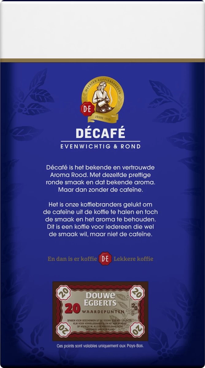 Douwe Egberts Decafé Filterkoffie - 6 X 500 Gram - Afbeelding 3