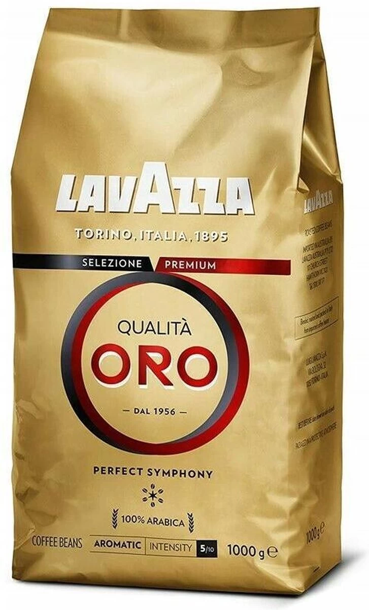 Lavazza Qualita Oro Koffiebonen -1 X 1 Kg - Afbeelding 2