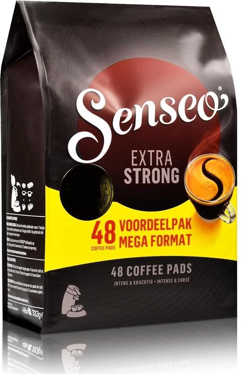 Senseo Extra Dark Koffiepads - 10 X 48 Pads - Afbeelding 2