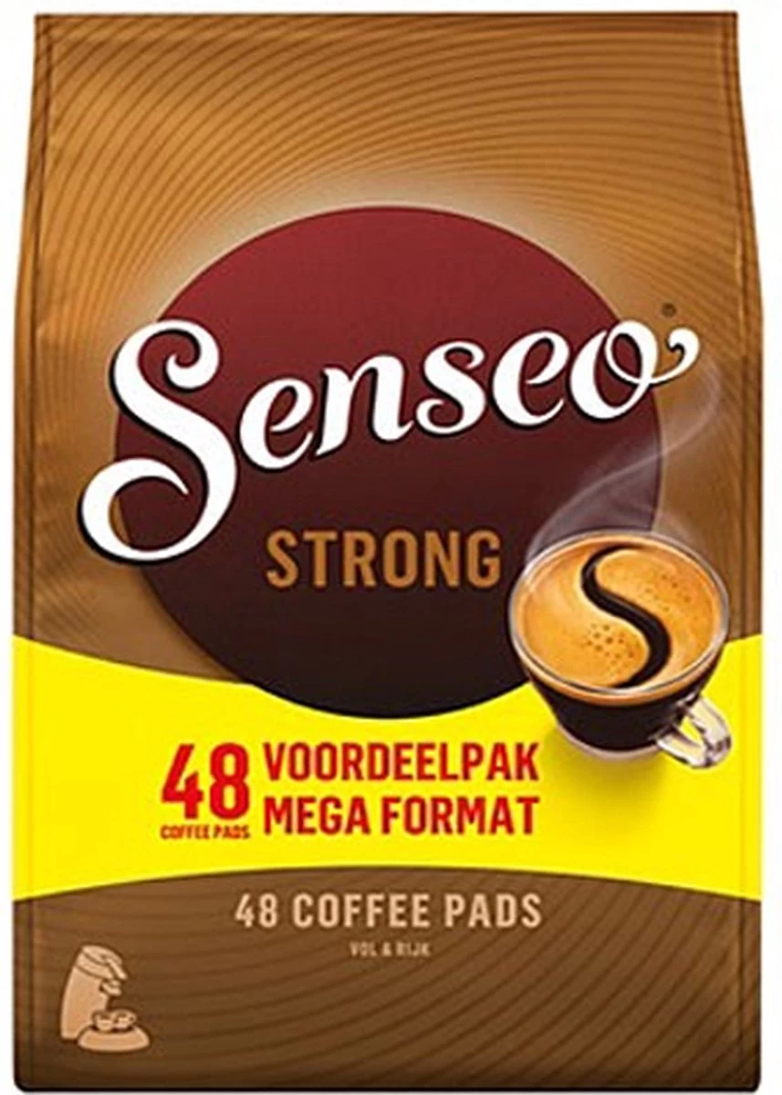 Senseo Strong Koffiepads - 10 X 48 Stuks - Afbeelding 2