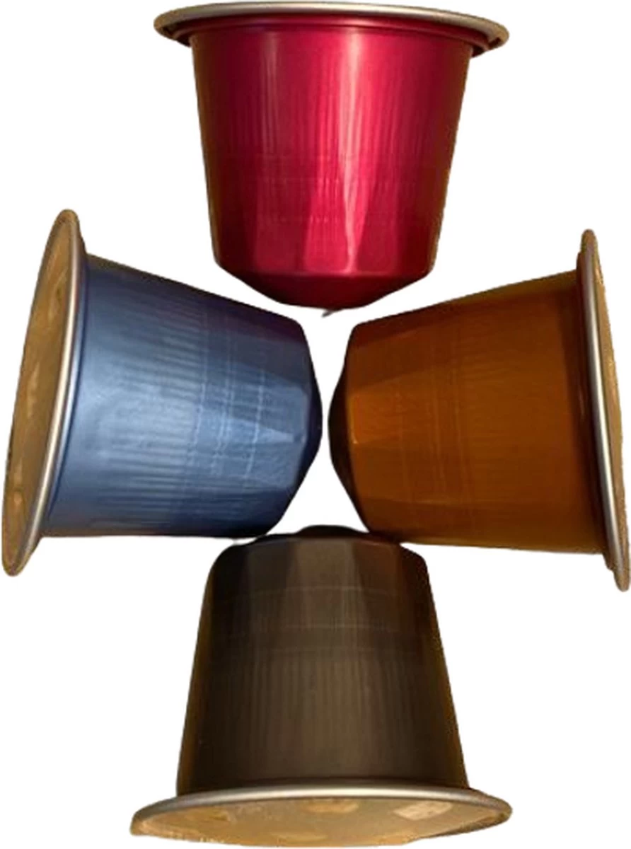 100 Capsules Epic Coffee - Lungo - Nespresso® Compatible Aluminium Capsules - RFA Keurmerk - Doos 100 Stuks - Afbeelding 4