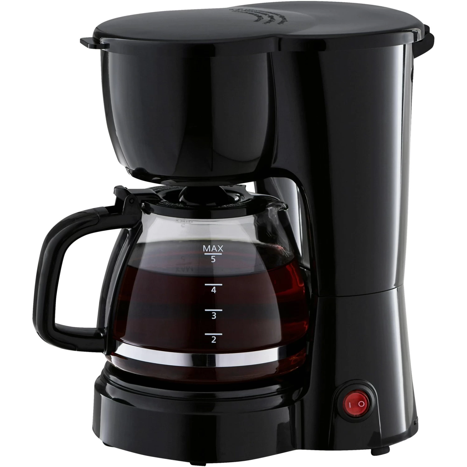 Black 5 Cup Drip Coffee Maker - Afbeelding 2
