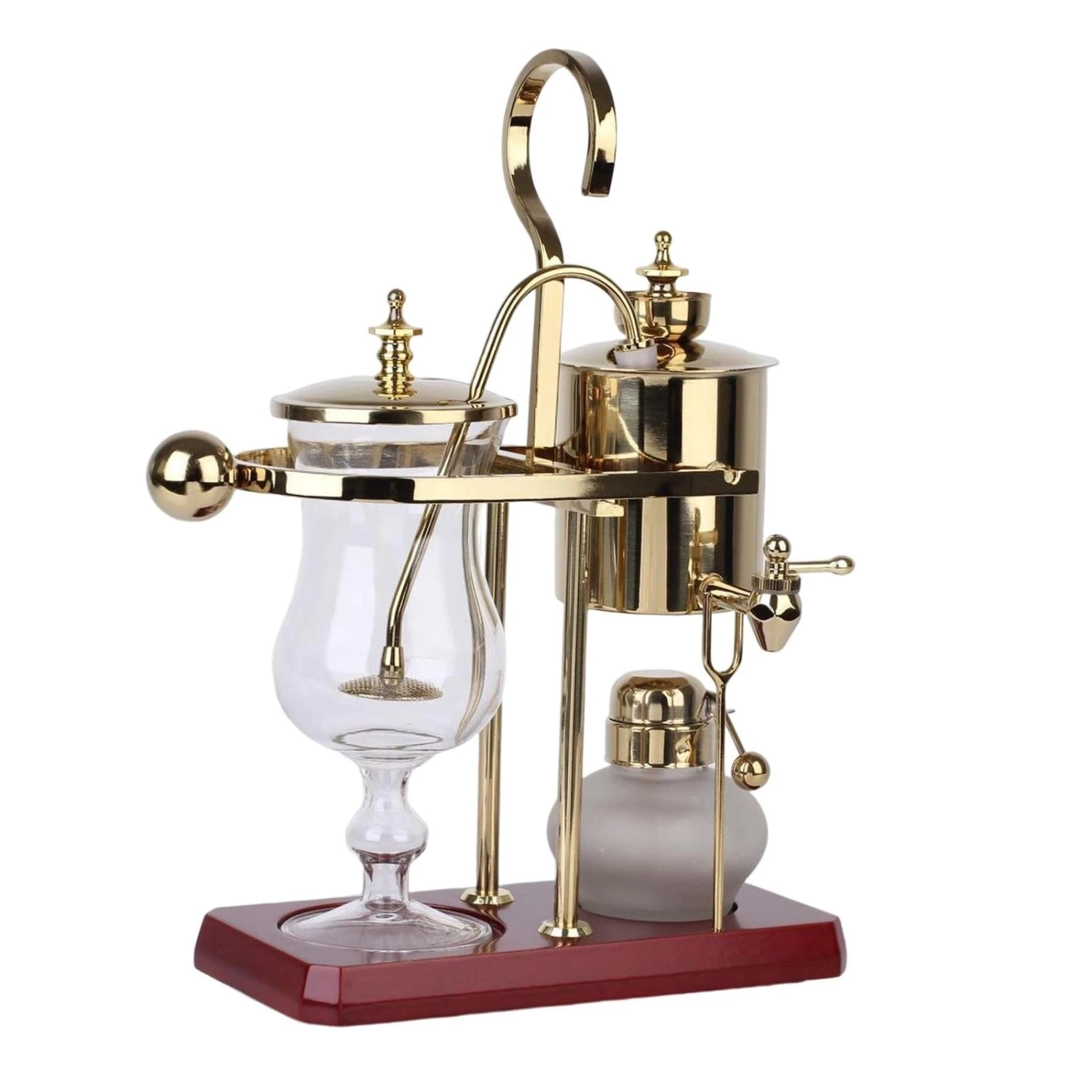 Coffee Pot, 450ml Vacuum Pot Coffee, Vintage With Manual, Elegant Belgium Brew Machine, Siphon Coffee Maker - Afbeelding 2