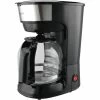 Frigidaire 1.8Liter 12 Cup Coffee Maker-Stainless Trim - Black