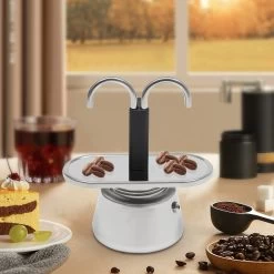 Mini 2-Cup Moka Pot Espresso Coffee Maker