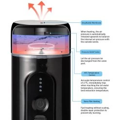 Portable Coffee Maker, Electric Coffee Machine With Self-Heating, 18 Bar Mini Coffee Maker, Travel Coffee Machine