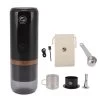 Portable Coffee Maker, Ergonomic Design Handheld Coffee Maker Glass Closed Lid